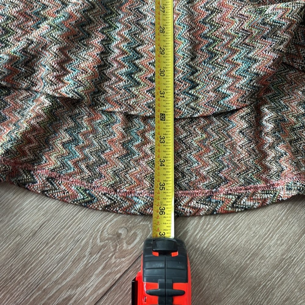 MulticolorChevron Pattern Dress - Picture 5 of 5